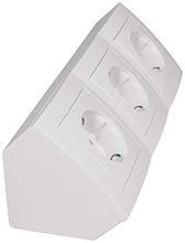 Laden Sie das Bild in den Galerie-Viewer, Steckdosenblock | 3-fach Schutzkontaktsteckdosen, 15cm Kabel mit Lüsterklemme, 250V~ / 16A, weiß, matt