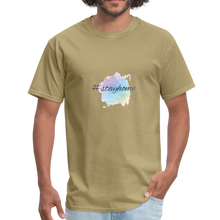 Laden Sie das Bild in den Galerie-Viewer, Men's T-Shirt #stayhome - khaki