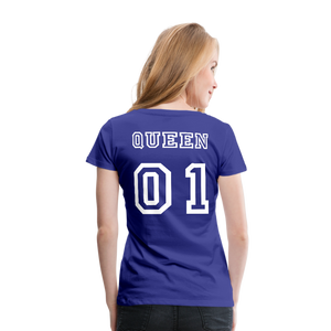 Women’s Premium T-Shirt "Queen 01" - royal blue