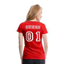 Laden Sie das Bild in den Galerie-Viewer, Women’s Premium T-Shirt &quot;Queen 01&quot; - red
