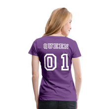Laden Sie das Bild in den Galerie-Viewer, Women’s Premium T-Shirt &quot;Queen 01&quot; - purple

