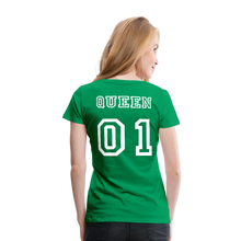 Laden Sie das Bild in den Galerie-Viewer, Women’s Premium T-Shirt &quot;Queen 01&quot; - kelly green
