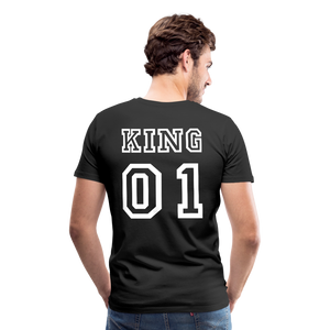 Men's Premium T-Shirt "King 01" - black