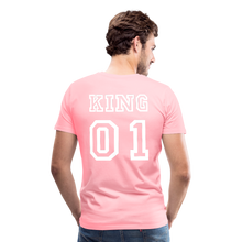 Laden Sie das Bild in den Galerie-Viewer, Men's Premium T-Shirt "King 01" - pink