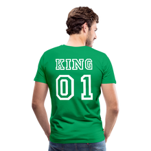 Laden Sie das Bild in den Galerie-Viewer, Men&#39;s Premium T-Shirt &quot;King 01&quot; - kelly green

