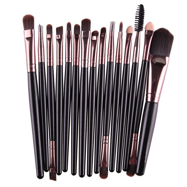 Make-up Pinsel Set (15 Stück)