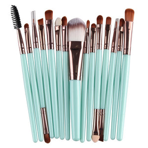 Make-up Pinsel Set (15 Stück)