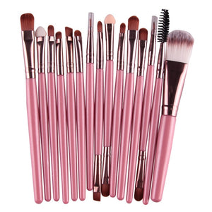 Make-up Pinsel Set (15 Stück)