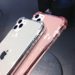 Transparente Stoßfeste Handyhülle für diverse IPhones