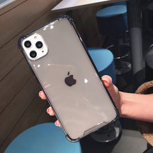 Laden Sie das Bild in den Galerie-Viewer, Transparente Stoßfeste Handyhülle für diverse IPhones
