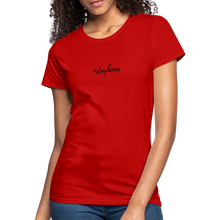 Laden Sie das Bild in den Galerie-Viewer, Women&#39;s Jersey T-Shirt - red
