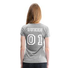 Laden Sie das Bild in den Galerie-Viewer, Women’s Premium T-Shirt &quot;Queen 01&quot; - heather gray
