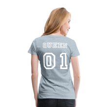 Laden Sie das Bild in den Galerie-Viewer, Women’s Premium T-Shirt &quot;Queen 01&quot; - heather ice blue
